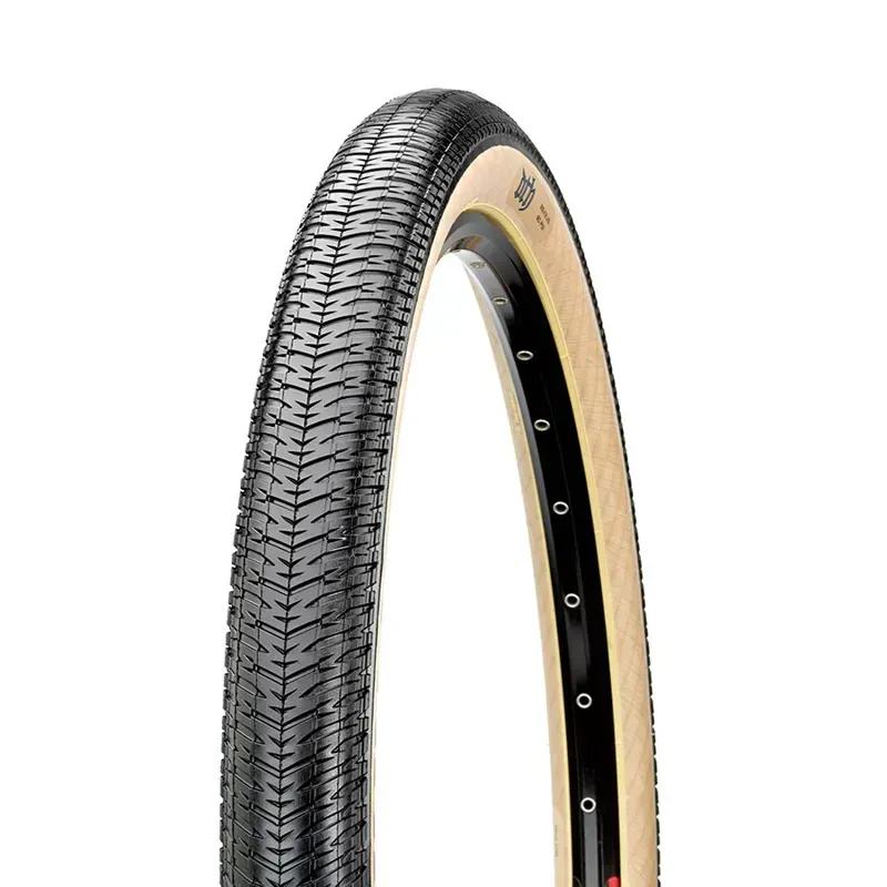 Maxxis DTH 26x2.30 60tpi Folding Single Compound Tanwall Tire in Black
