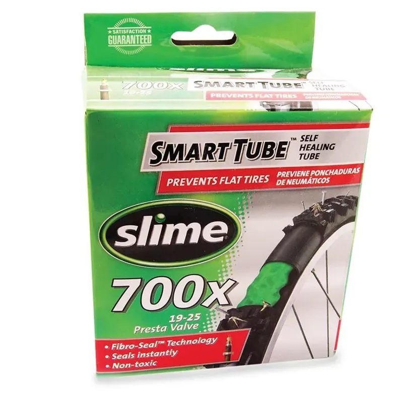 Slime Smart Tube 700X19/25 Presta Valve With Pre filled Slime Sealant