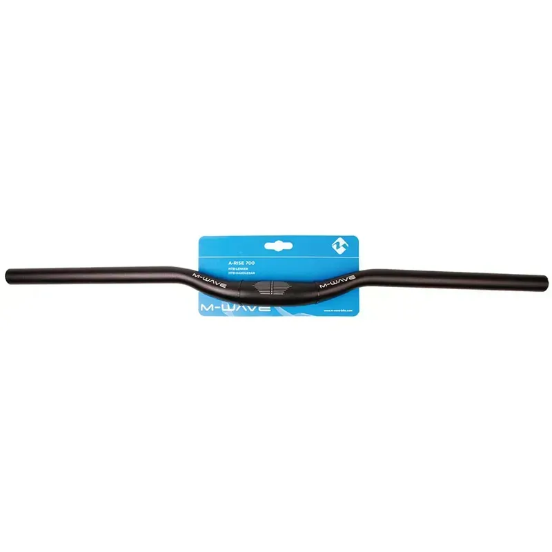 M-Wave A-Rise 700 31.8/700mm 30mm Rise MTB Handlebar in Black-1