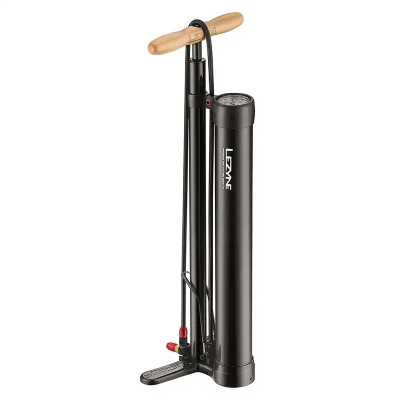 Lezyne Pressure Over Drive Track Pump in Black