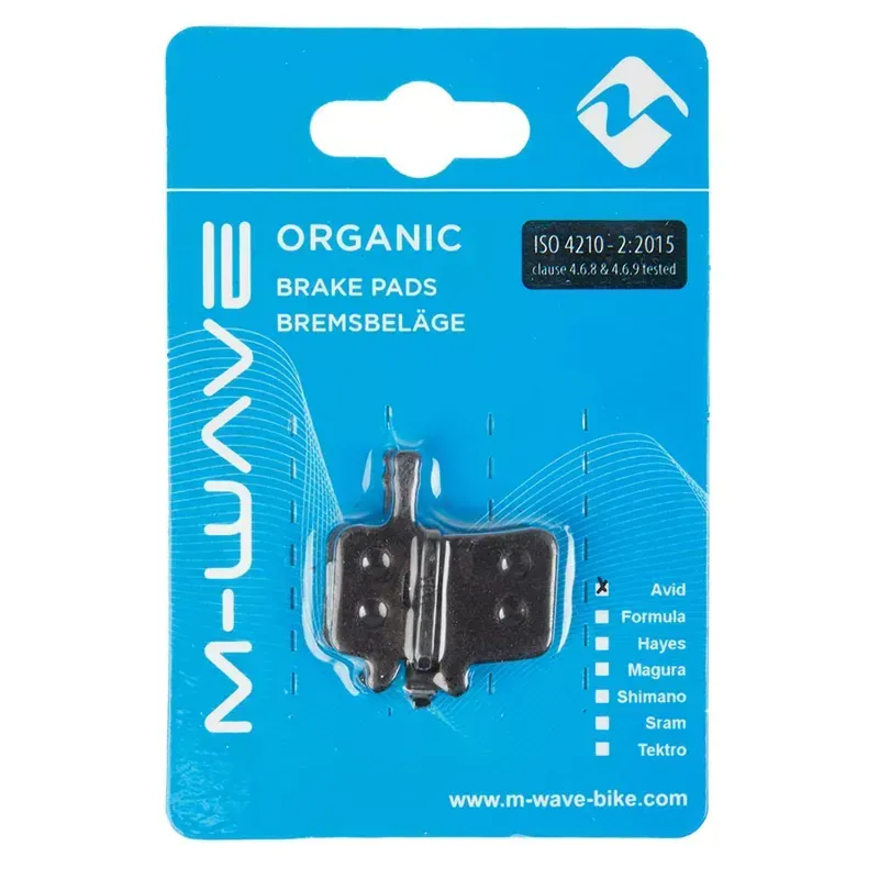 M-Wave ASP1 Organic Brake Pads in Black-1