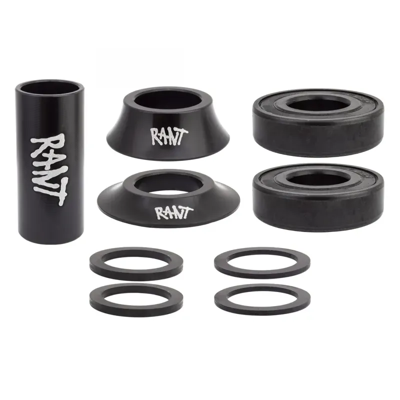 Rant Bang Ur Mid 19mm Sealed Bottom Bracket Set in Black