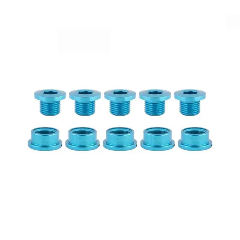 Origin8 Chainring Bolt Set in Blue