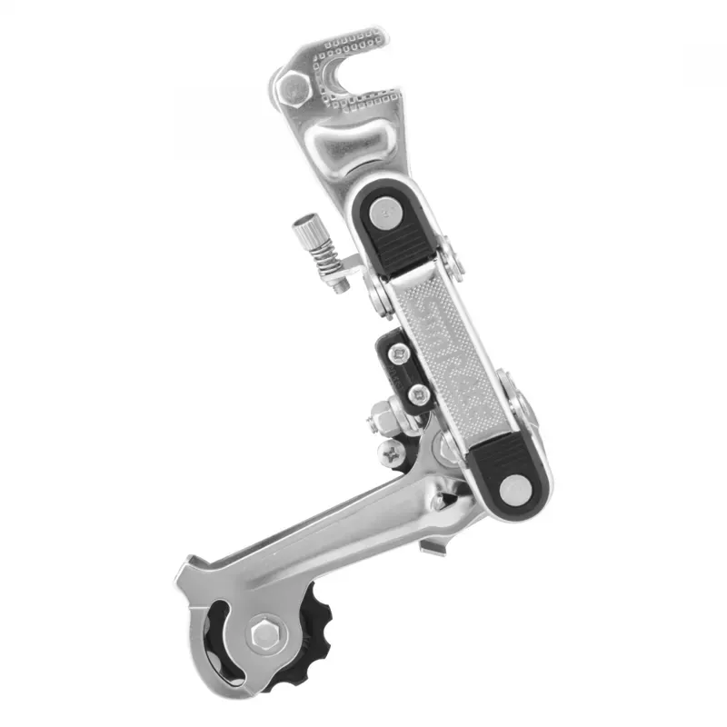 Sunrace RDM10 SGS Friction Rear Derailleur w/ Bracket in Silver
