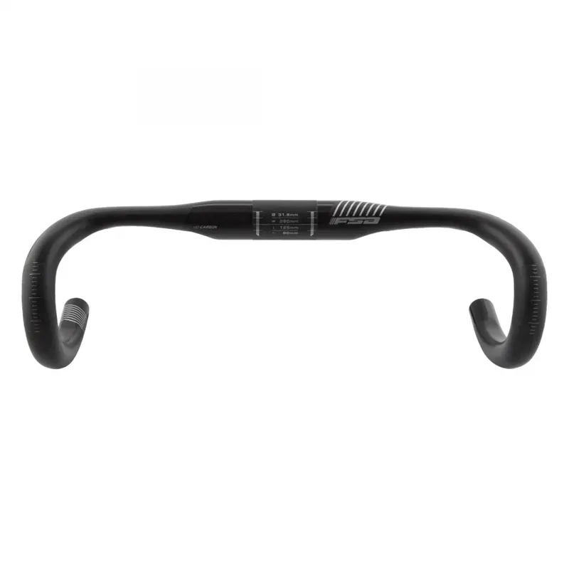 FSA SLK Road Compact 31.8x380mm Handlebars in Black