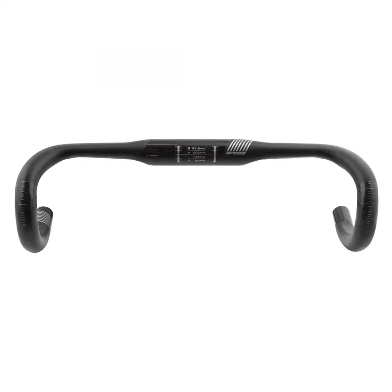 FSA SLK Road Compact 31.8x400cm Handlebars in Carbon/Black