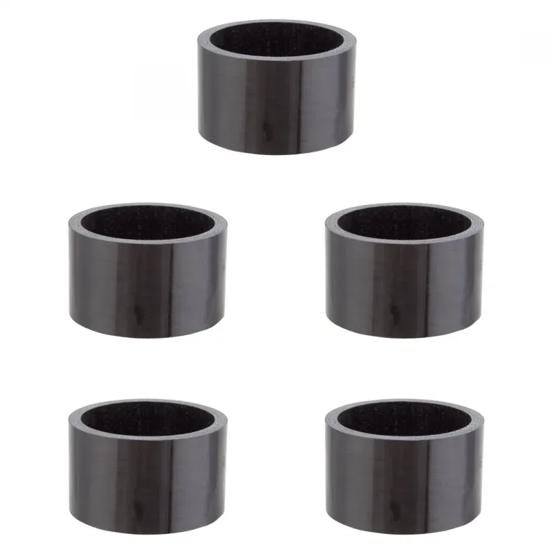 Origin8 UD 1-1/8in x 20mm Carbon Fiber Headset Spacers in Black