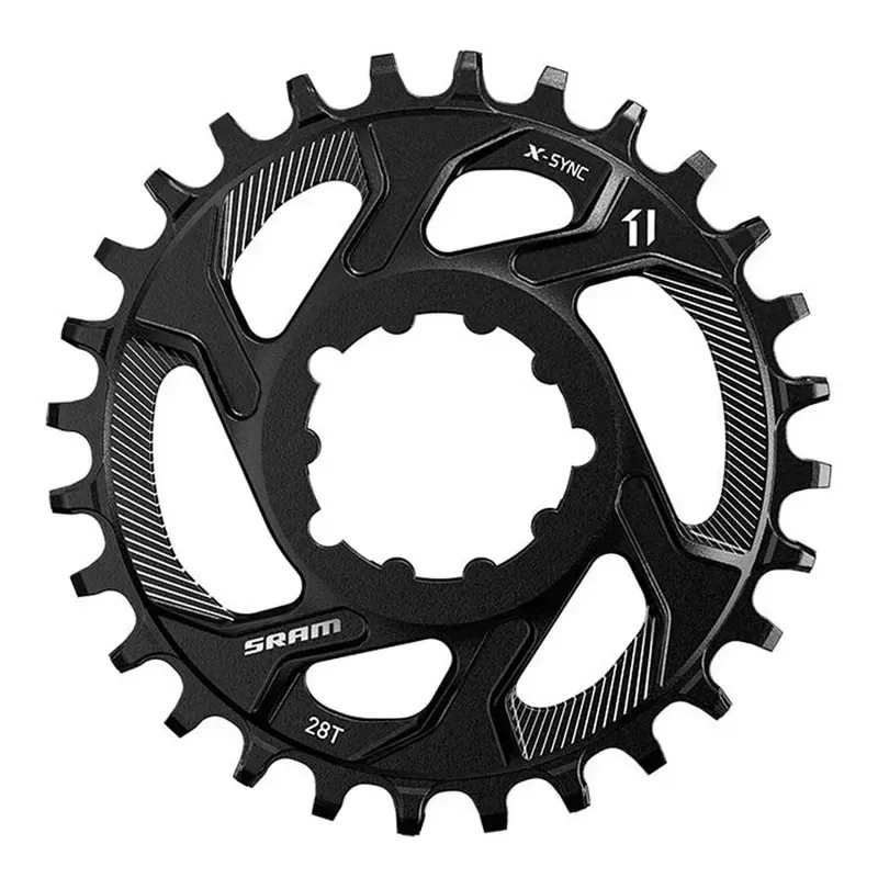 Sram X-Sync 28-tooth 11-speed Direct Mount Steel Chainring in Black-1
