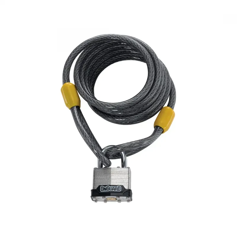 Onguard Doberman 8033 Key Pad Cable Lock 6ft 8mm in Black