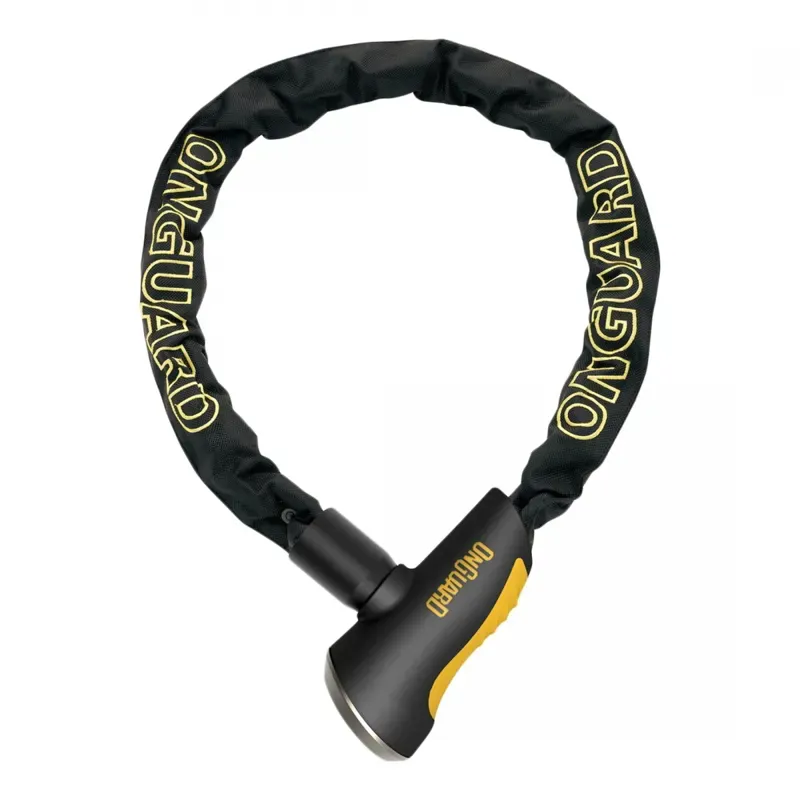 Onguard OG Chain 8119 2.25-ft 8mm Key Lock in Black-1