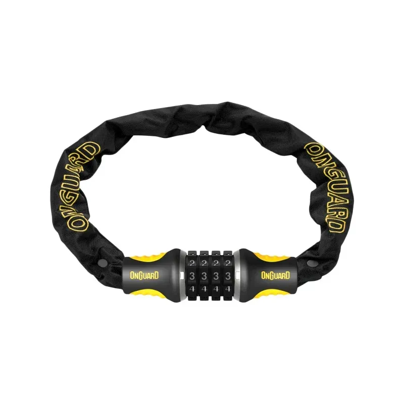 Onguard Mastiff 1219x6mm Chain Combo in Black/Yellow