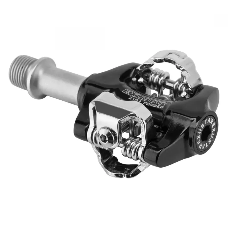 Exustar PM215+ MTB Pedals in Black/Silver
