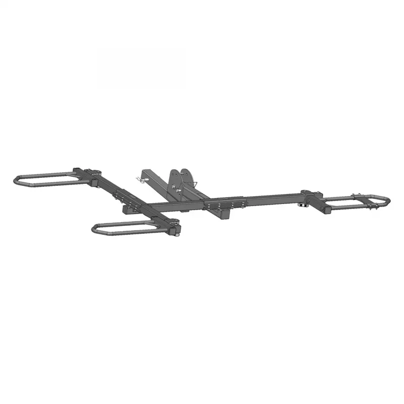 Sunlite HRT-100 2in Trike Receiver Tray Rack in Black