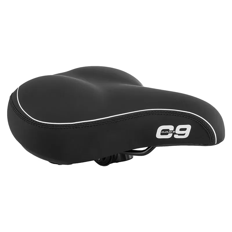 Cloud-9 Cruiser Select Soft Touch Vinyl Saddle in Black