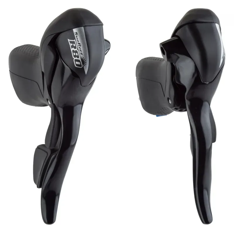 Sunrace STR81 2x8-speed Shifter Pair in Black