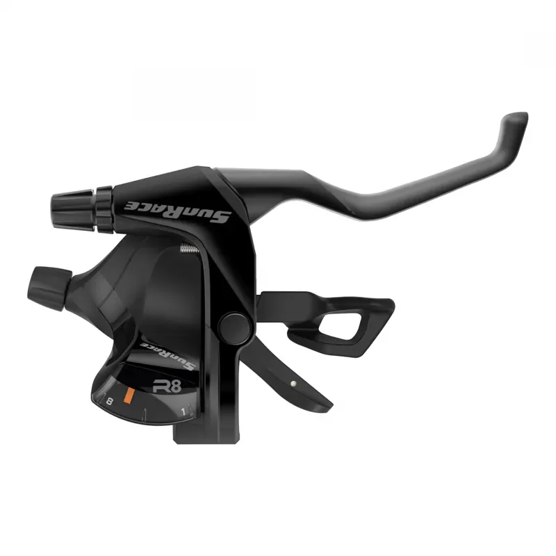 Sunrace STF803 8-speed RH Flat Bar Trigger/Brake in Black