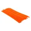 Black Ops 36pc 300mm Spoke Covers in Orange
