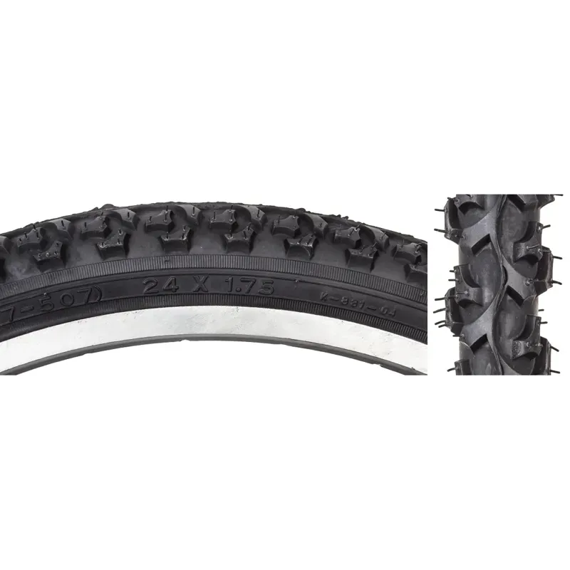 Sunlite Alphabite K831 24x1.75 Mountain Bike Tire in Black