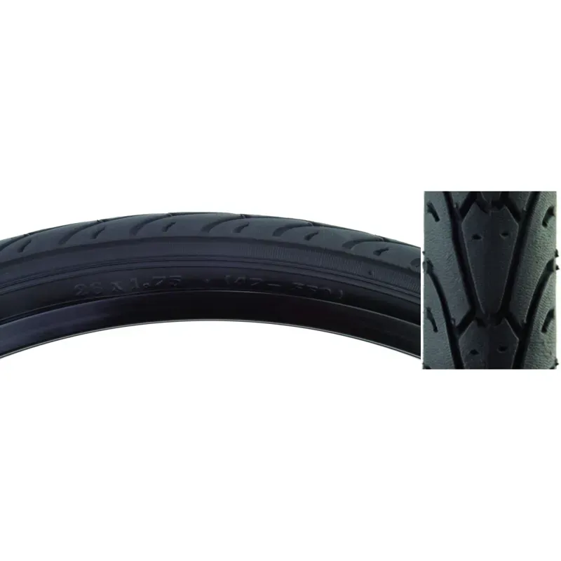 Sunlite City Slick II Fold CB/30 85-psi 26x1.75 Road Tire in Black