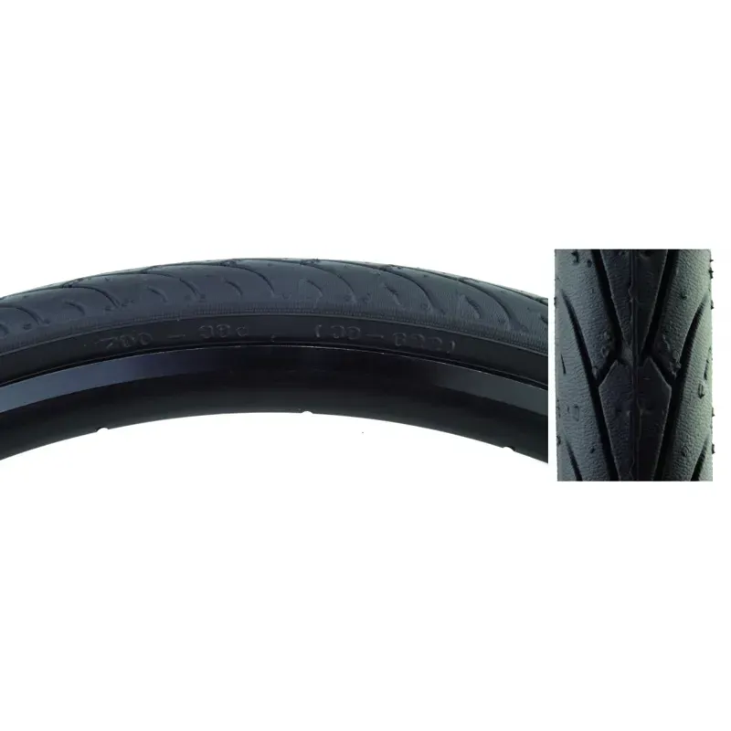 Sunlite City Slick II Fold CB/30 85-psi 700x38 Road Tire in Black