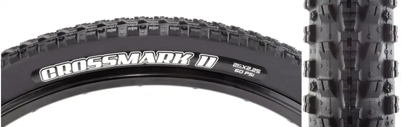 Maxxis Crossmark II Wired DC60 26x2.25-inch Tire in Black
