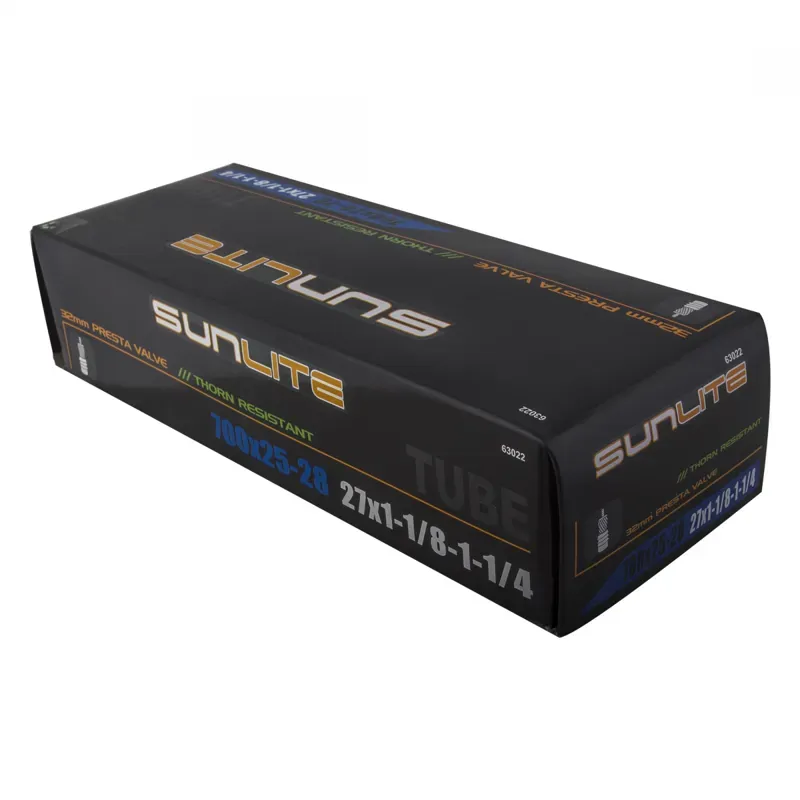 Sunlite Thorn-Resistant SV48 28mm 700x25-28/27x1-1/8x1-1/4-inch Tube