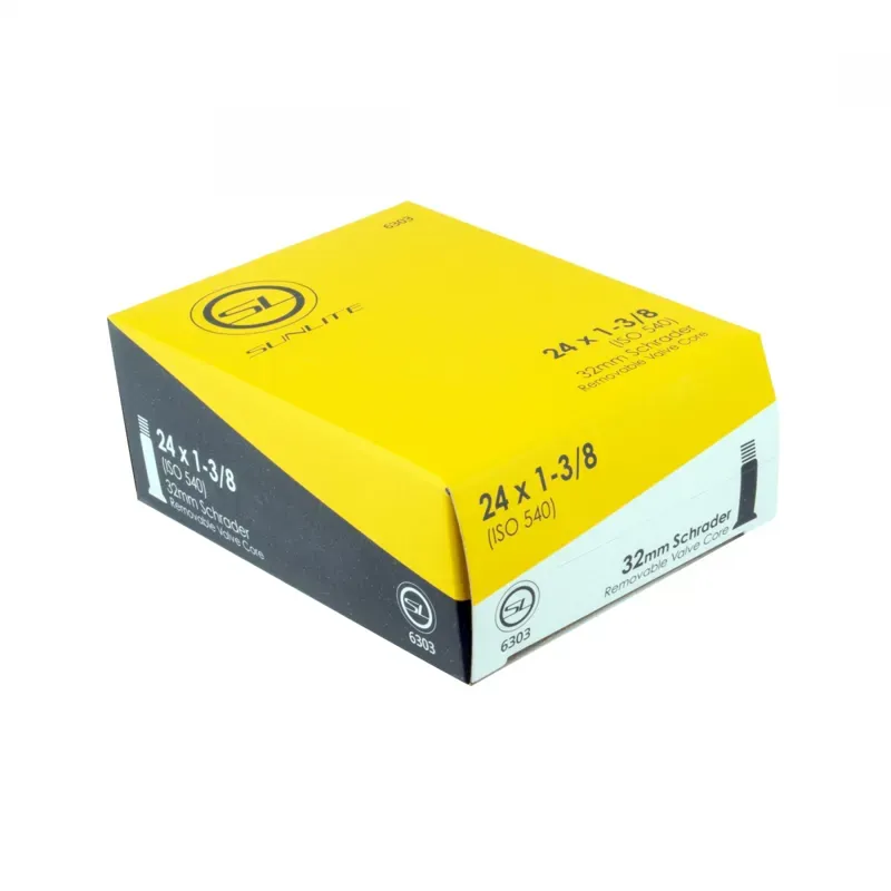 Sunlite Schrader Valve Inner Tube - SV32 33mm 24x1-3/8