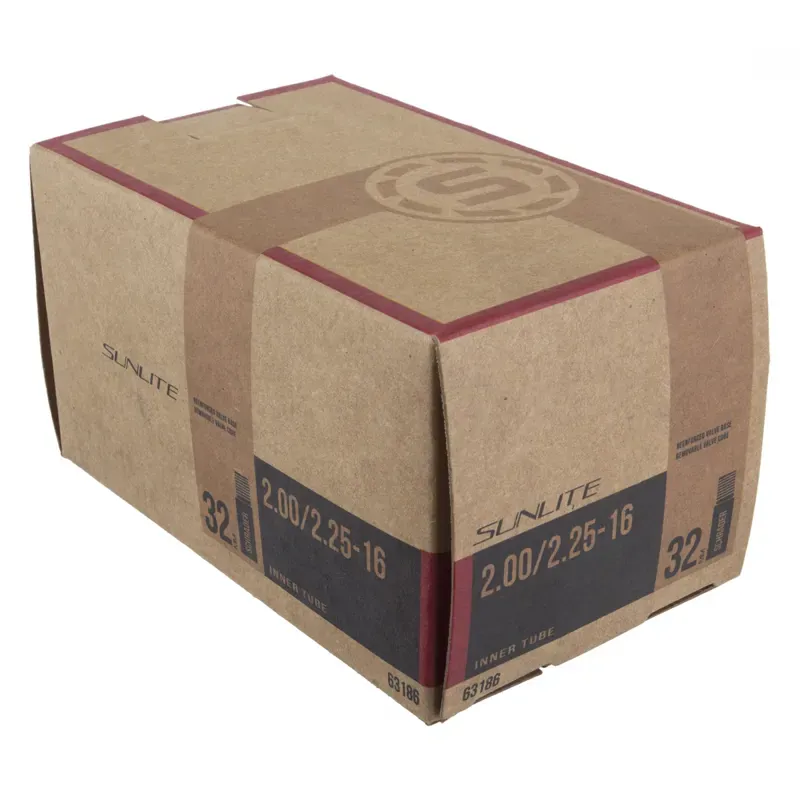 Sunlite Surrey/Moped Schrader Valve Inner Tube - SV32 59mm 16x200/225