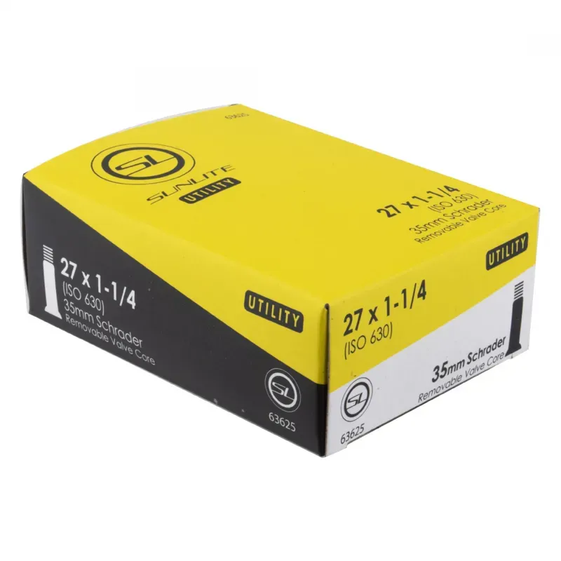 Sunlite Utili-T SV35 Inner Tube - 25mm 27x1-1/4-inch