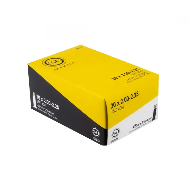 Sunlite Schrader Valve Inner Tube - 51mm 20x2.00-2.25-inch