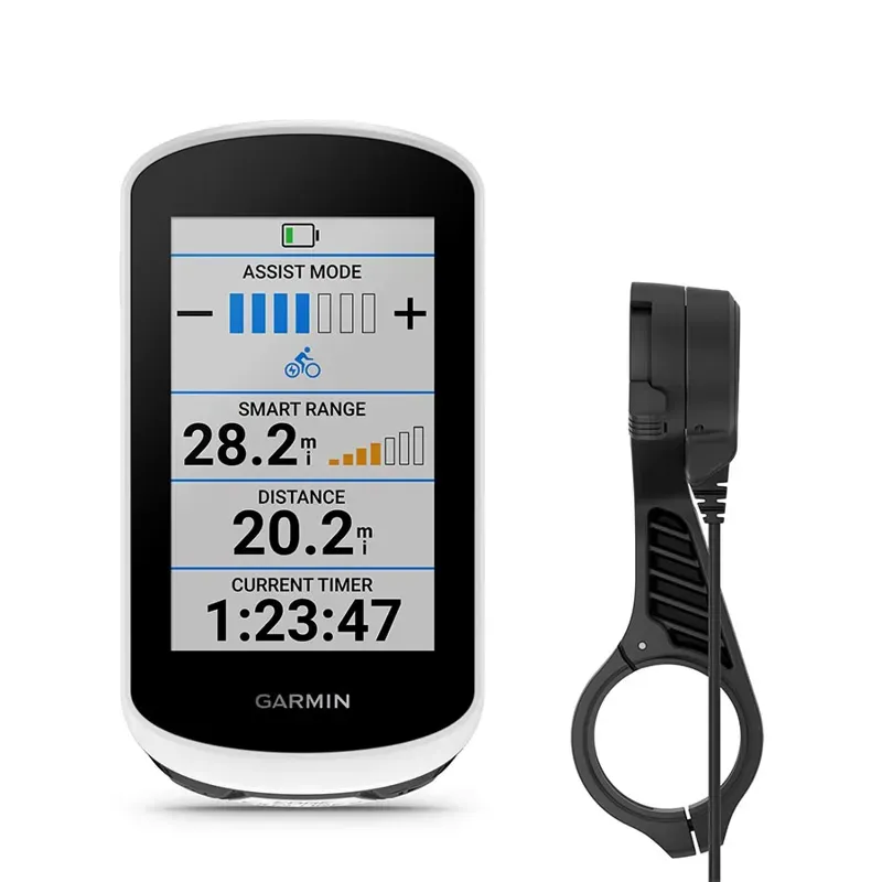 Garmin Edge Explorer 2 Cycle Computer Bundle in White