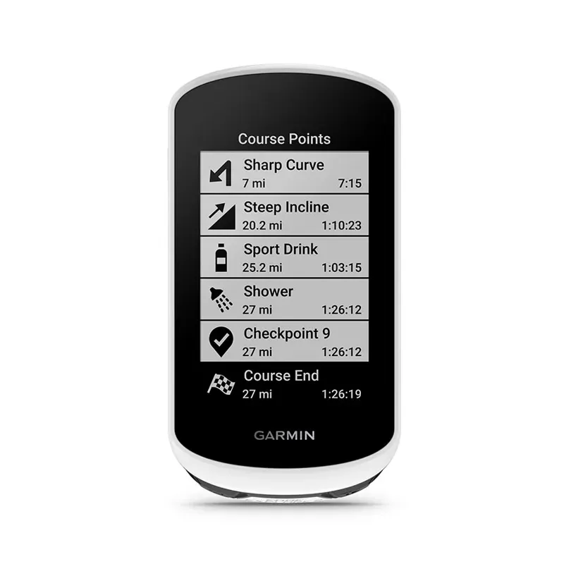 Garmin Edge Explorer 2 Cycle Computer Bundle in White-2