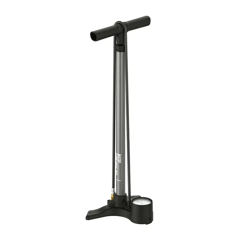 Lezyne Macro Floor Drive ABS Flip Pump in Gray