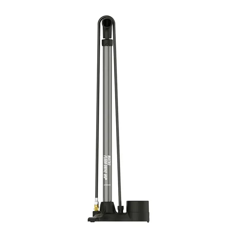 Lezyne Macro Floor Drive ABS Flip Pump in Gray-1