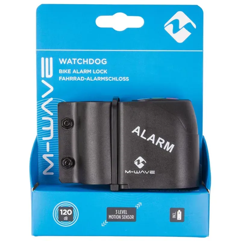 M-Wave Watchdog Bike Alarm System In Black-1