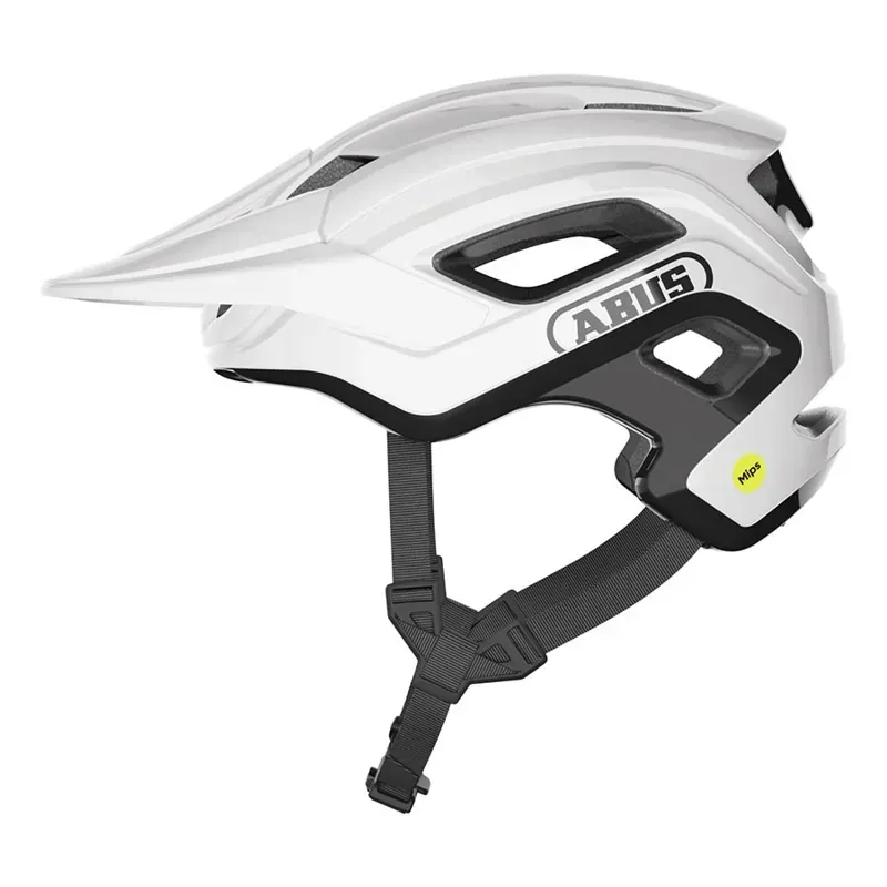 Abus CliffHanger MIPS Helmet in Shiny White