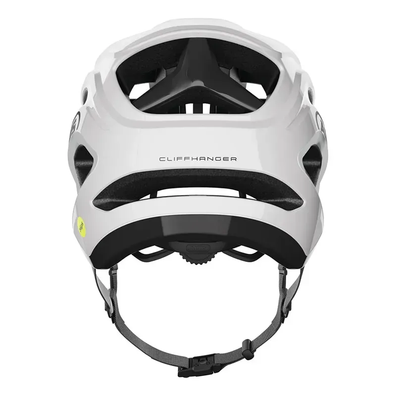 Abus CliffHanger MIPS Helmet in Shiny White-2