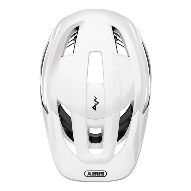 Abus CliffHanger MIPS Helmet in Shiny White-3