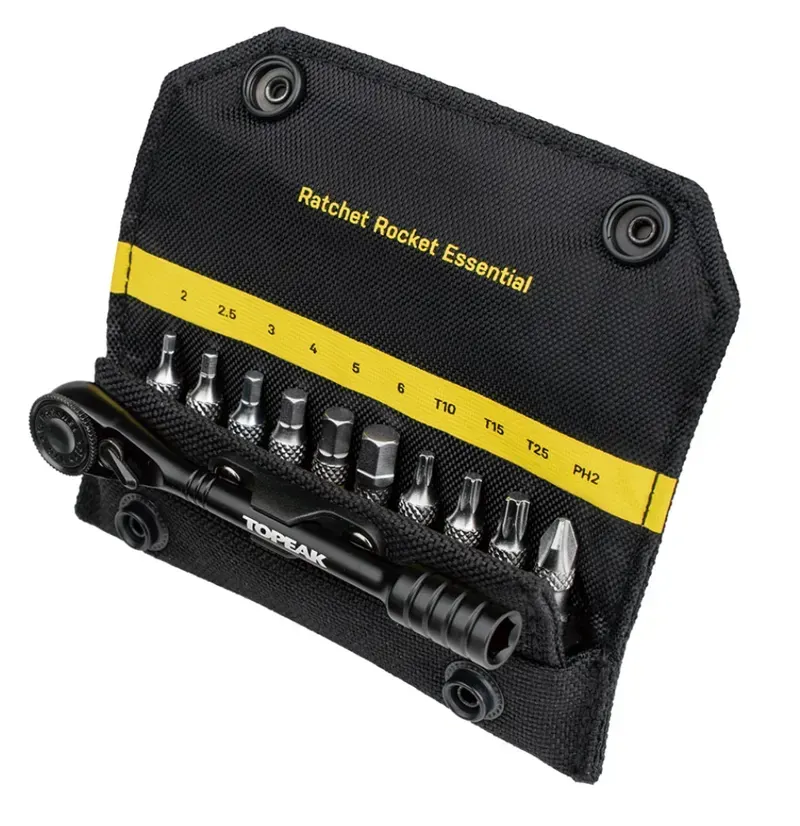 Topeak TT2628 Ratchet Rocket Essential 10 Function Tool in Black