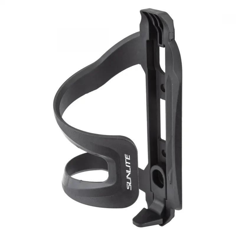 Sunlite Flipper Universal Side Load Bottle Cage in Black