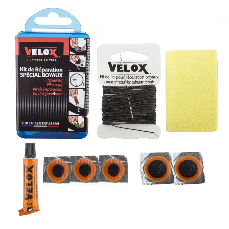 Velox No. 5 Tubular Tire Patch Kit in Black