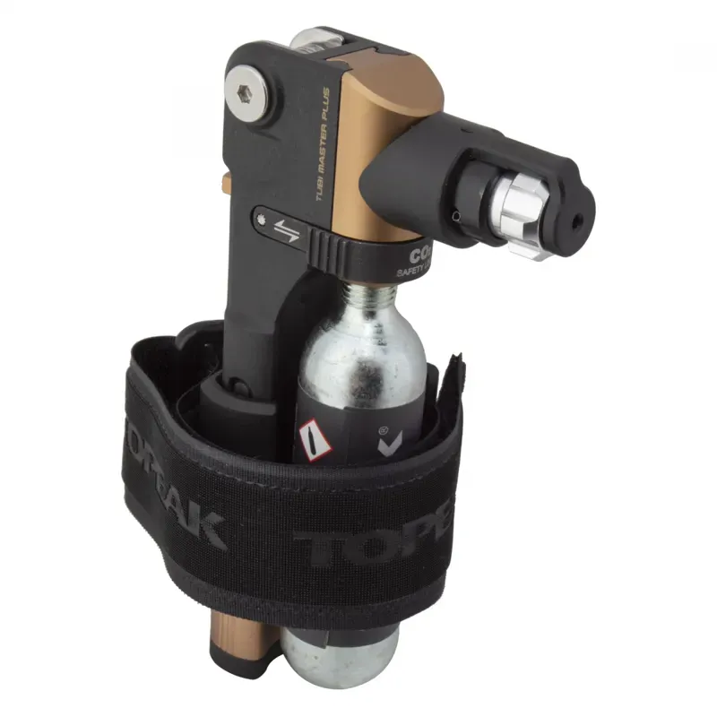 Topeak Tubi Master+ Tubeless Patch Kit in Black/Gold