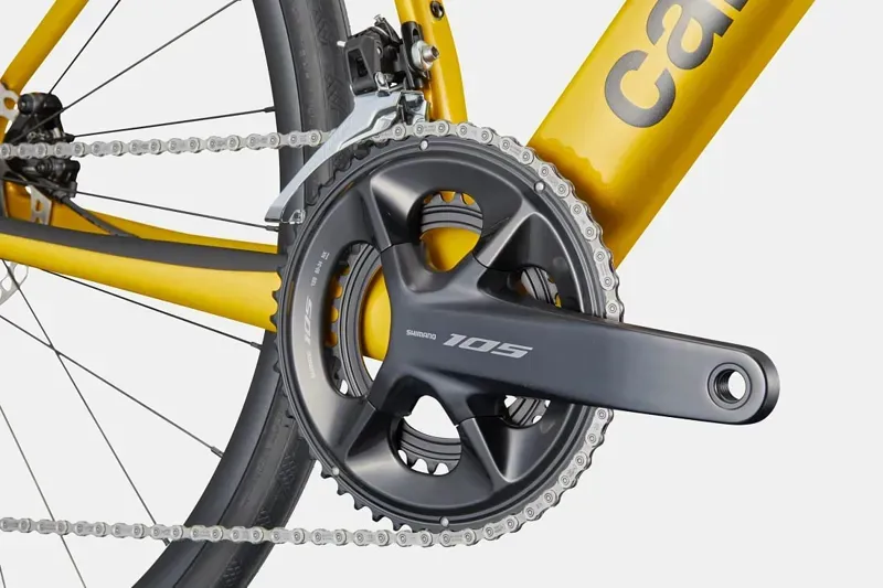 Cannondale Synapse Carbon 5 Endurance Bike in Phoenix Yellow-4