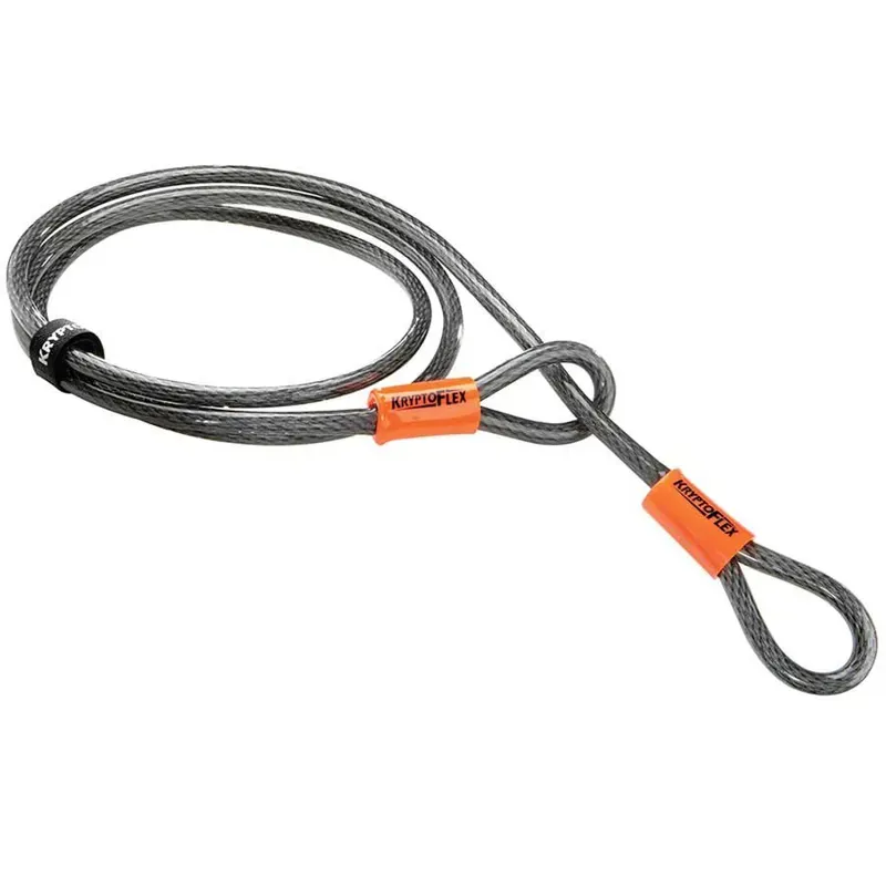 Kryptonite KryptoFlex 710 Double Looped Cable Lock in Black