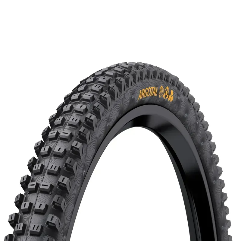 Continental Argotal Tire - 27.5 X 2.40 Tubeless Folding Black Super Soft Downhill Casing E25 Black 27.5 x 2.40