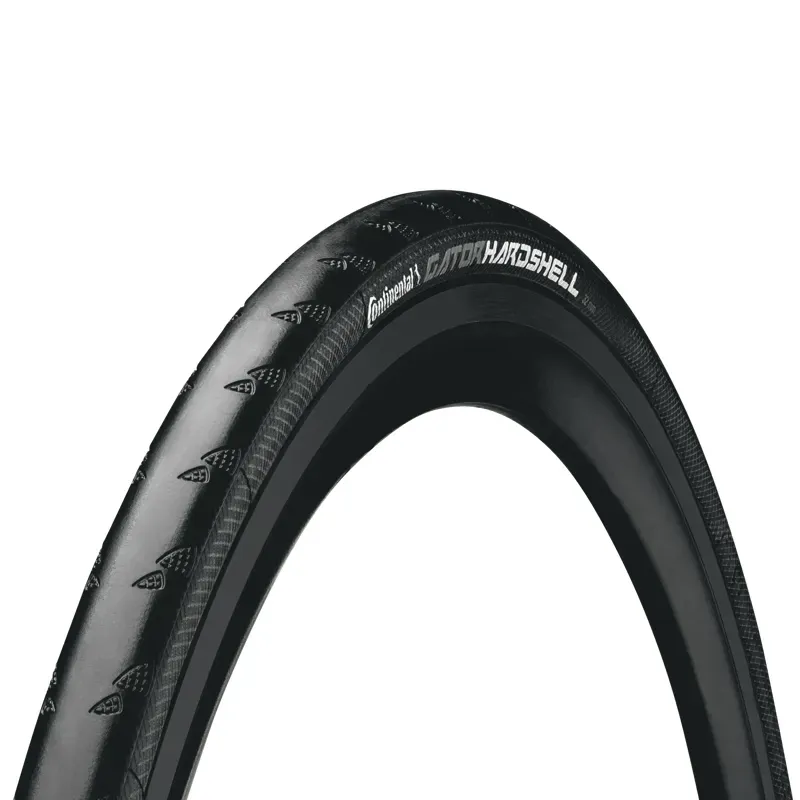 Continental Gator 700x23 Hardshell Blackedition Clincher Tire in Black