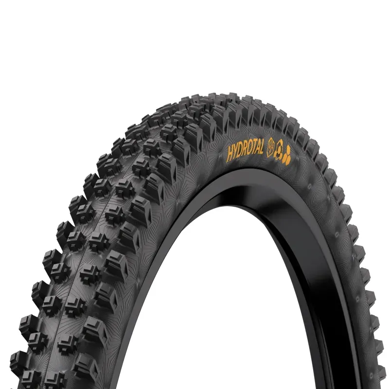 Continental Hydrotal Tire - 27.5 X 2.40 Tubeless Folding Black Super Soft Downhill Casing E25 Black 27.5 x 2.40-1