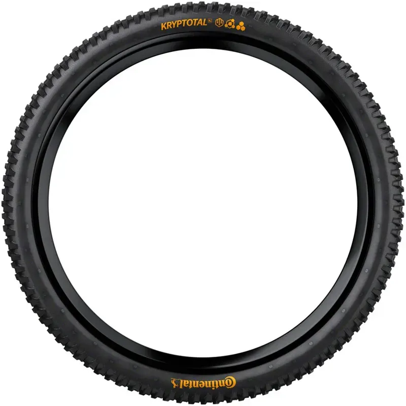 Continental Kryptotal 26x2.40-inch Tubeless Folding Rear Tire in Black