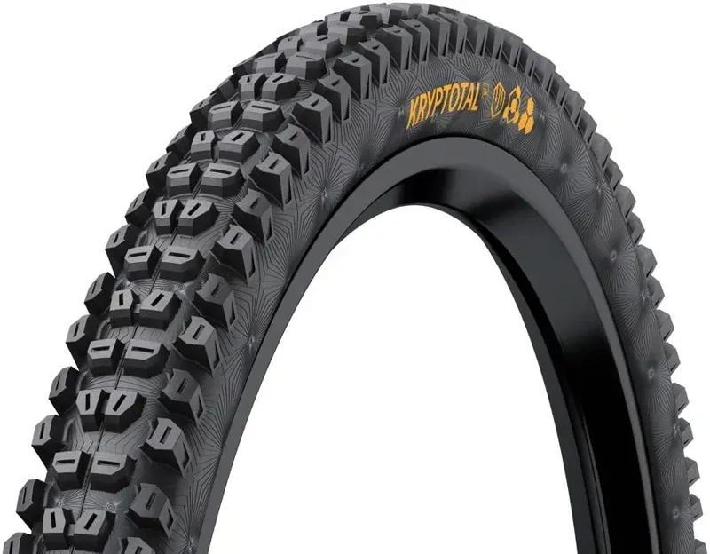 Continental Kryptotal Front Tire - 27.5 X 2.40 Tubeless Folding Black Soft Enduro Casing E25 Black 27.5 x 2.40-1