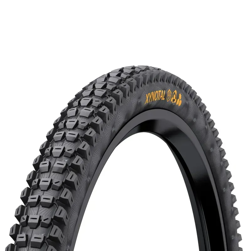 Continental Xynotal Tire - 27.5 X 2.40 Tubeless Folding Black Soft Downhill Casing E25 Black 27.5 x 2.40